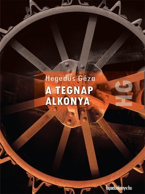 cover image of A tegnap alkonya